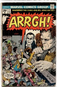 Arrgh! #2 (1975) Frankenstein's Monster