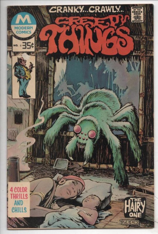 CREEPY THINGS #6, FN/VF, Mike Zeck, Horror, 1977