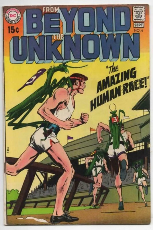 FROM BEYOND the UNKNOWN #6 FN Neal Adams Human Race 1969 1970