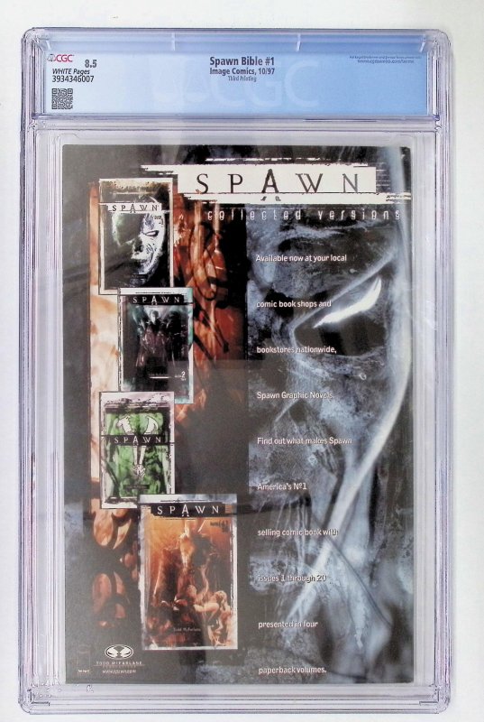 Spawn Bible (1997) Spawn CGC 8.5