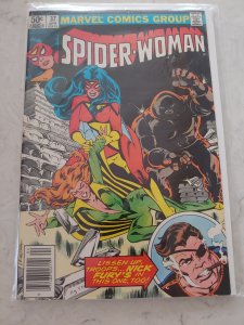 Spider-Woman #37 (1981)newsstand 1st Siryn 1981! marvel key! vf+