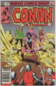 Conan the Barbarian #146 (1970) - 5.5 FN- *Night of the Three Sisters*