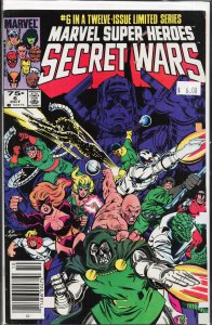 Marvel Super Heroes Secret Wars #6 (1984) Buckaroo Banzai [Key Issue]