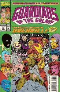 Guardians of the Galaxy #48 (with card) VF/NM ; Marvel