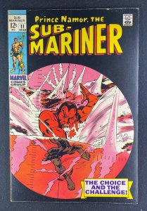 Sub-Mariner (1968) #11 FN+ (6.5) Gene Colan Cover/Art