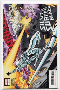Silver Surfer: Black #2 Second Print Cover (2019) Silver Surfer