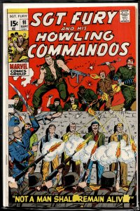 Sgt. Fury #91 (1971) Sgt. Fury