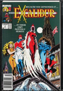 Excalibur #1 Newsstand Edition (1988) Excalibur