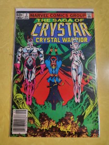 The Saga of Crystar, Crystal Warrior #1 through 5 (1983)