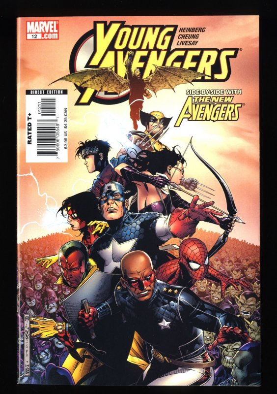 Young Avengers (2005) #12 NM 9.4 Tommy Shepherd becomes Speed!