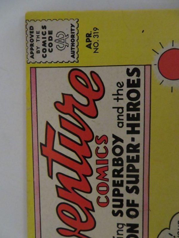DC Comics Adventure Comics #319 (1964) Comic Book Grade VG+ 4.5