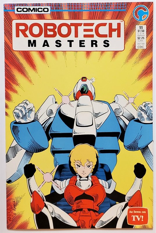Robotech Masters #11 (Oct 1986, Comico) NM-