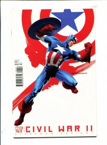 Civil War II #2 - Jim Steranko Variant Cover (9.0/9.2) 2016