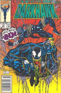 Darkhawk #13 (Newsstand) VG ; Marvel | low grade comic Venom