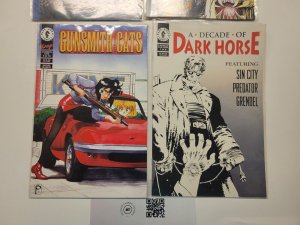 4 Comics #7 Next Men + #1 Dark Horse + #5 Gunsmith Cats + #2 Predator MRF 44 LP4
