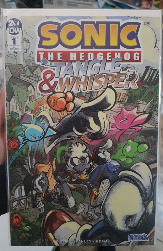 Sonic the Hedgehog: Tangle & Whisper #1 retailer incentive (2019)