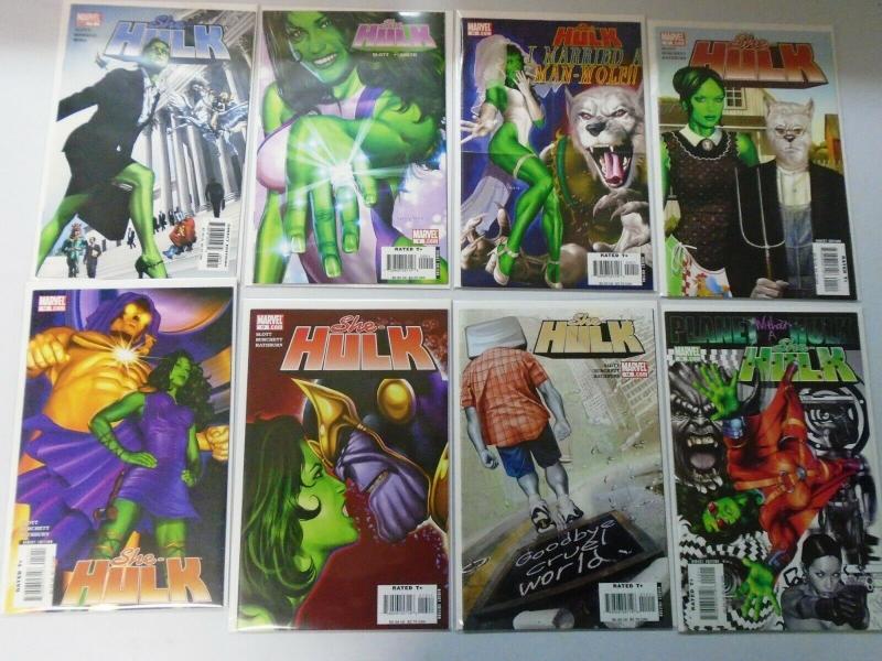 She-Hulk Lot (2nd + 3rd Series), 44 Different 8.0/VF (2006-2015)