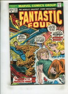 FANTASTIC FOUR #141 (9.0) FRANKLIN!! 1973