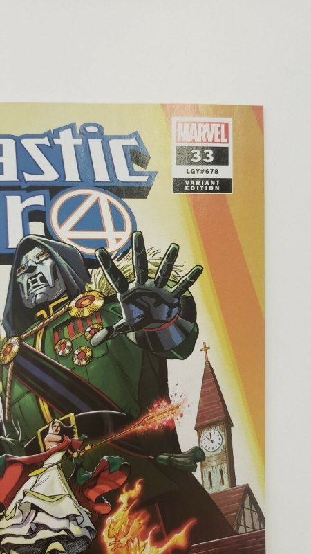 Fantastic Four #33 1:25 Pacheco Incentive Variant 2021 Marvel Comics 1st Print