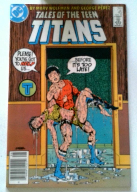 New Teen Titans #45 DC 1984 NM Copper Age 1st Printing Comic Book