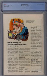 Silver Surfer #3 1968 Marvel Comics CGC 7.0 1st app Mephisto