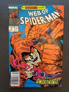 Web of Spider-Man #47 Newsstand Edition (1989) - VF/NM