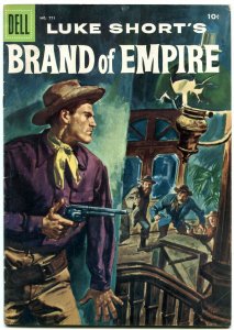 Luke Short's Brand of Empire- Four Color Comics #771 1957- Dell Western FN