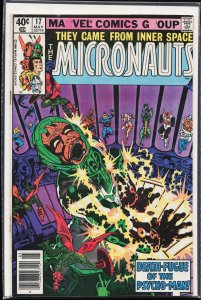Micronauts #17 (1980) Micronauts