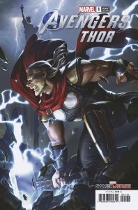 Marvels Avengers Thor #1 1:25 Woo Chul Lee Variant Marvel Comics 2020 EB106