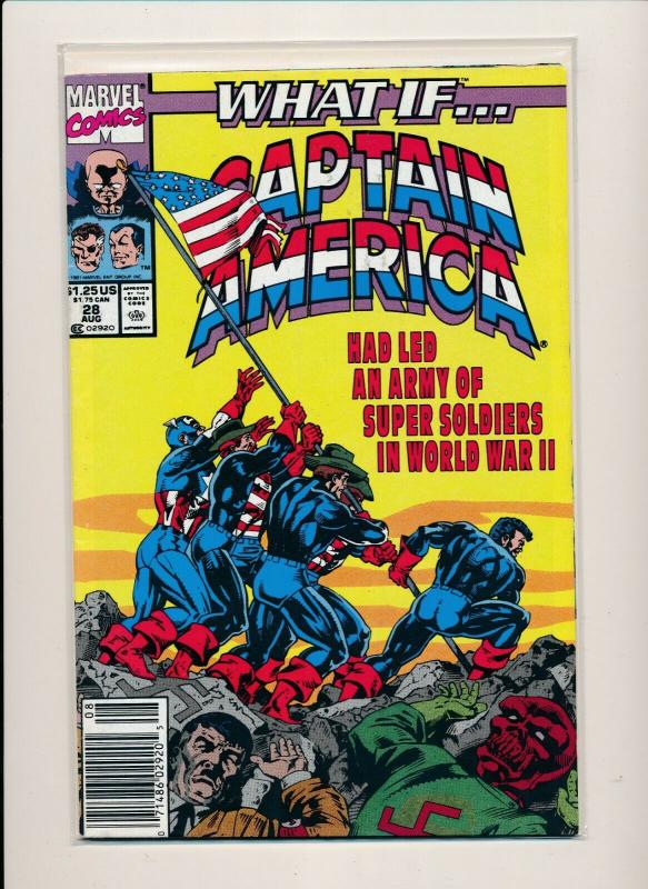 Marvel Set of 3-WHAT IF-Cpt.America, Avengers, Fantastic Four#27-29 F/VF(PF532) 