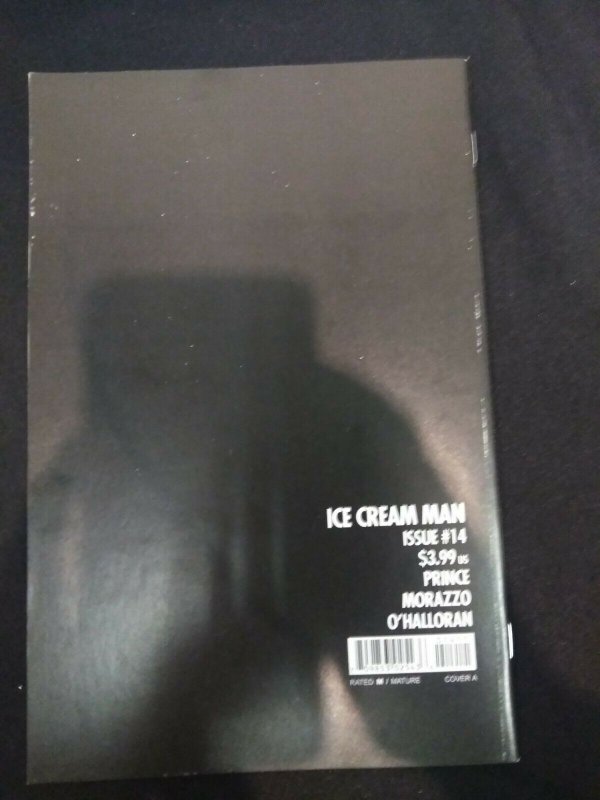 Ice Cream Man #14 SPECIAL BLACK & WHITE CROSSWORD VARIANT COVER