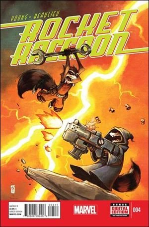 Rocket Raccoon (2014) 4-A Skottie Young Cover VF/NM