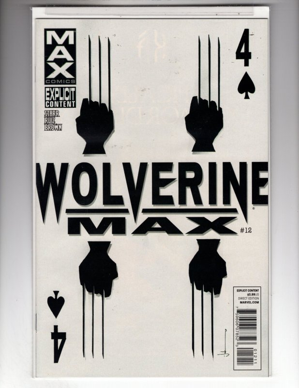 Wolverine MAX #12 (2013)   / ECA1a