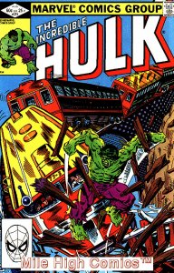 HULK  (1962 Series) (#1-6, #102-474, #600-635)(INCREDIBLE)(MV) #274 Near Mint