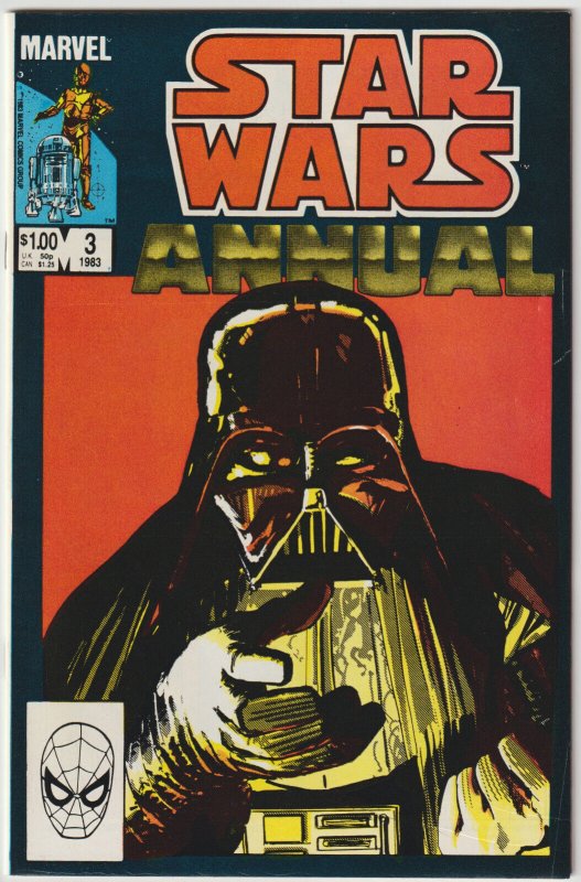 Star Wars Annual #3 (Dec 1983, Marvel), FN condition (6.0), 52 page issue