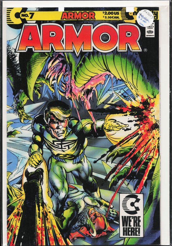 Armor #7 (1990) Armor