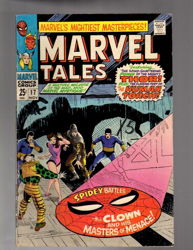 MARVEL TALES 17 VERY GOOD  Nov. 1968