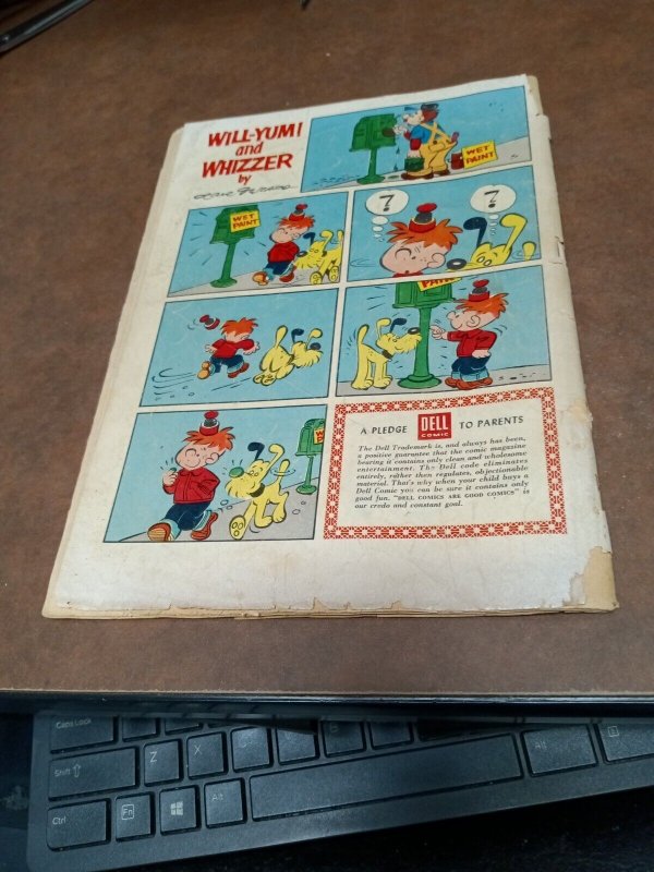 Dell, Will-Yum, No. 676,1955 Four Color golden age cartoon malt shop cover 