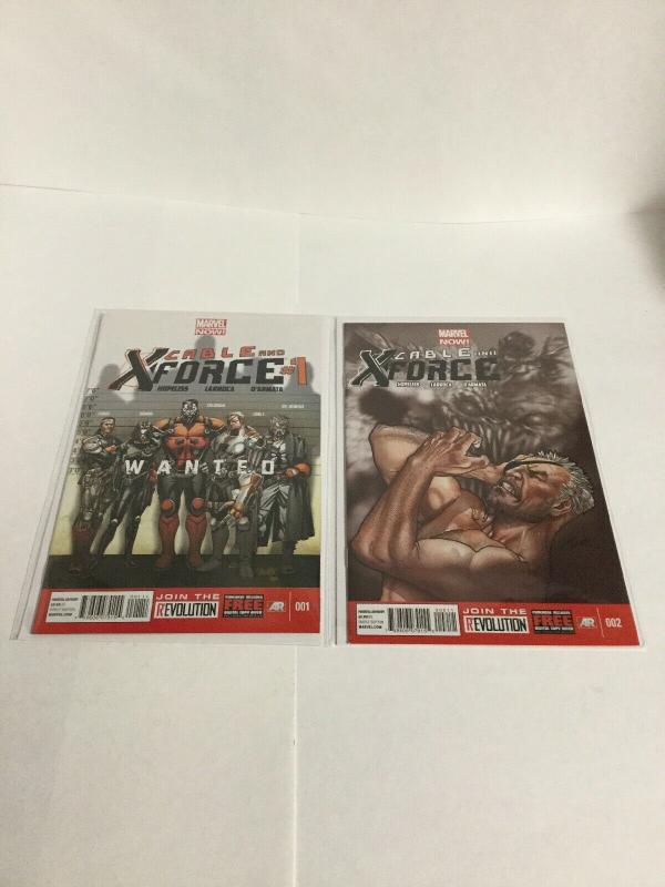 Cable And X-Force 1 2 Nm Near Mint Marvel Comics