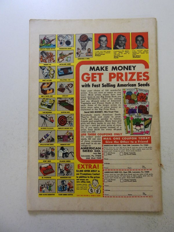 The Incredible Hulk #128 (1970) VG condition bottom staple detached from cover