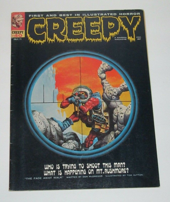 Creepy #40 July 1971 Warren Magazine FN