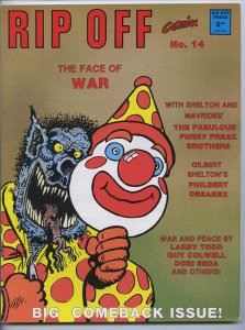 RIP OFF COMIX #14 - 6.0, WP - 1st print - Freak Brothers