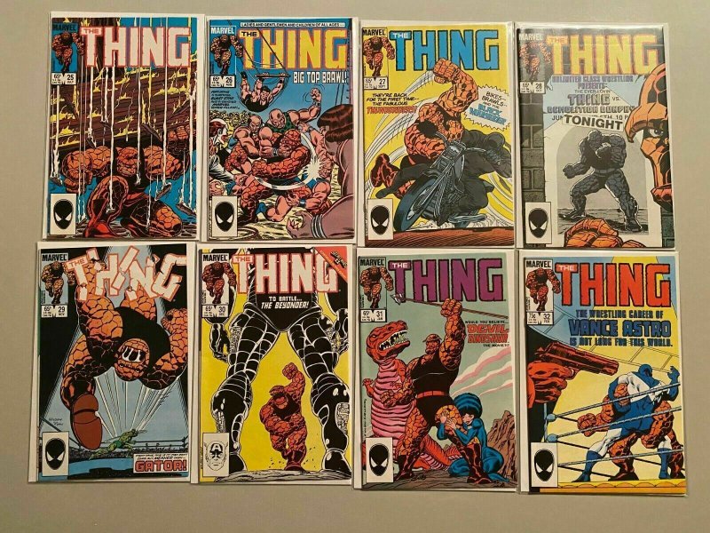Thing comic near set 35 different from #1-36 missing #35 avg 7.0 FN VF (1983)