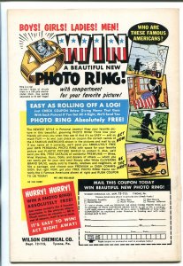 BLACKHAWK #157 1960-DC-PARACHUTE COVER-vg minus