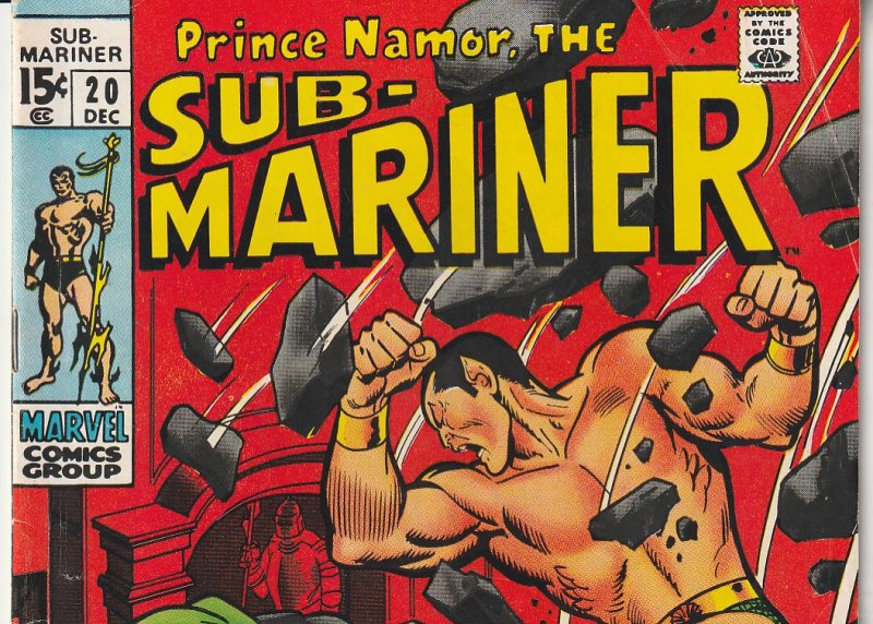 Sub Mariner(vol. 1)# 20  Namor vs Doctor Doom !