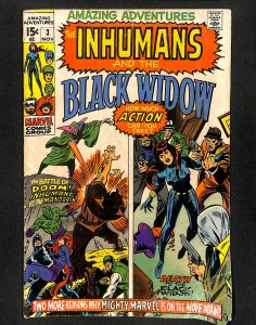 Amazing Adventures #3 Black Widow Inhumans!