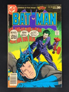 Batman #294 (1977) Cover Art Featuring the Joker