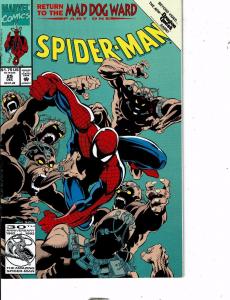 Lot Of 6 Spider-Man Marvel Comic Book #27 29 31 34 38 41 AB5