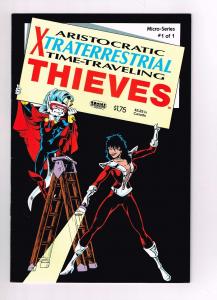 Aristocratic Xtraterrestrial Time-Traveling Thieves # 1 Comics Interview Book !!