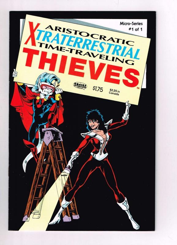 Aristocratic Xtraterrestrial Time-Traveling Thieves # 1 Comics Interview Book !!